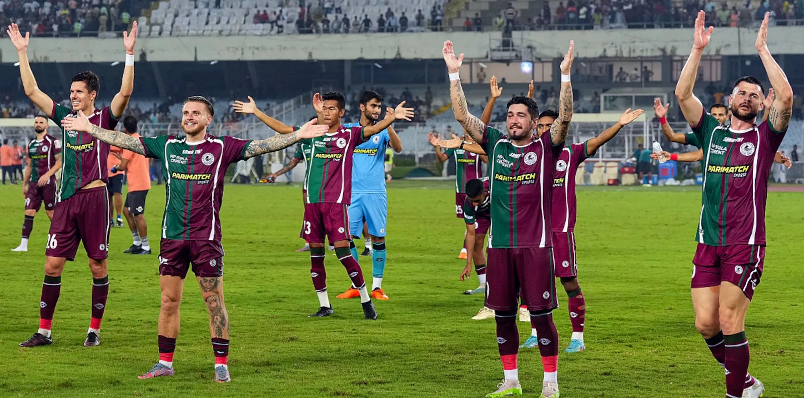 The green and maroon reached the ISL final after defeating Odisha