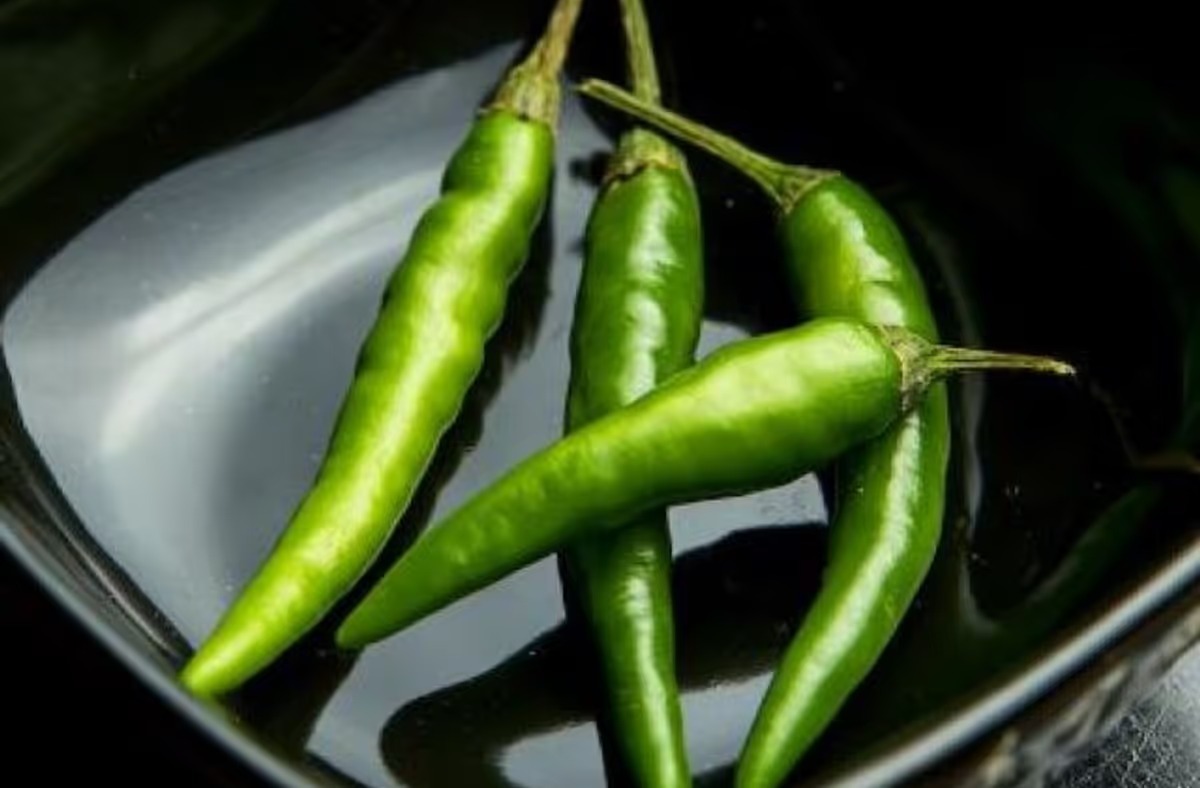 Improve vision and skin health with Green chillies