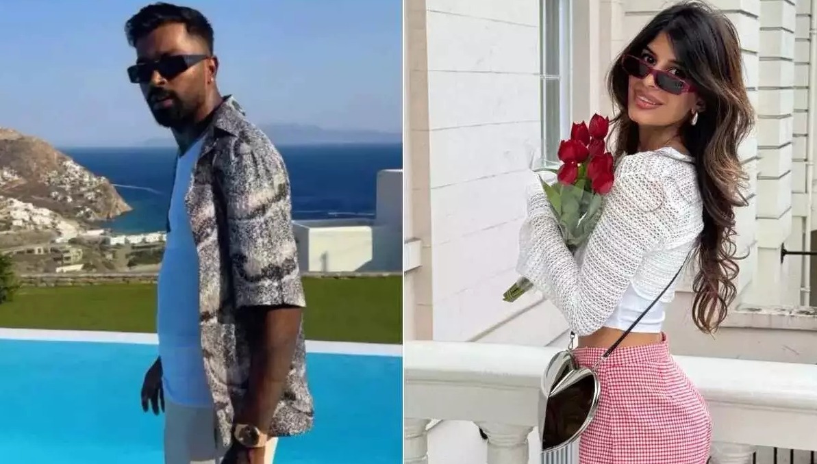 Hardik Pandya and Jasmine Walia matching backgrounds in their posts matched a wave of interest among fans