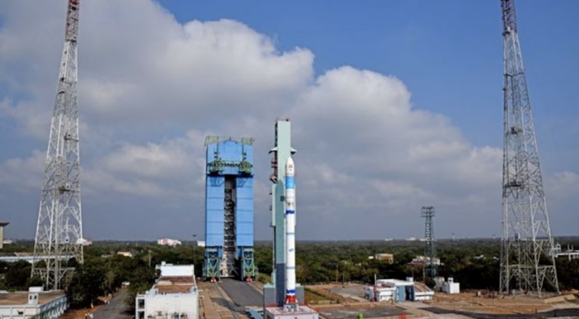 SSLV-D3-EOS-08 mission successfully launches from the first launch pad at Satish Dhawan Space Centre in Sriharikota on August 16, 2024