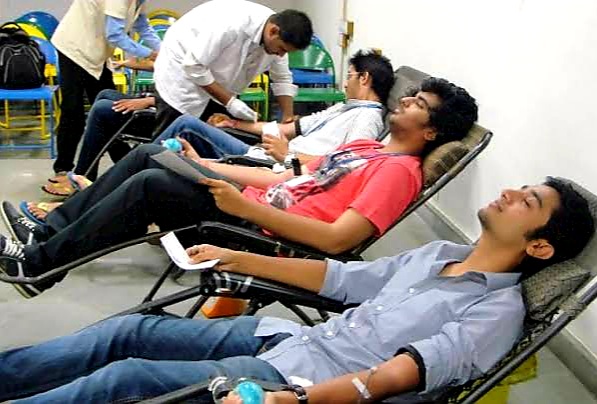 On the 74th birthday of Prime Minister Modi, Bharatiya Janata Yuva Morcha held a blood donation camp in Siliguri