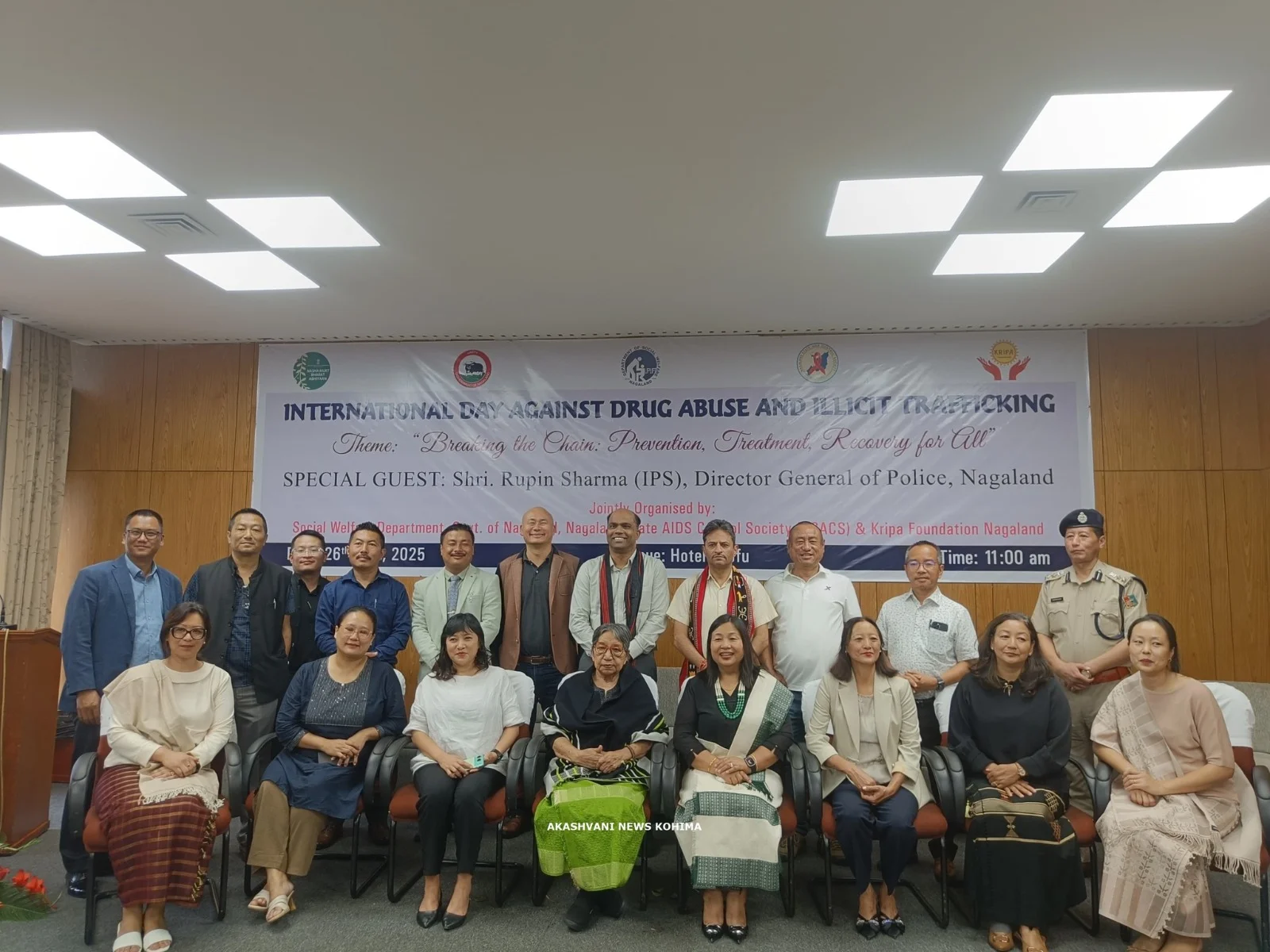 Nagaland Observes International Day Against Drug Abuse and Illicit Trafficking with Statewide Mobilization