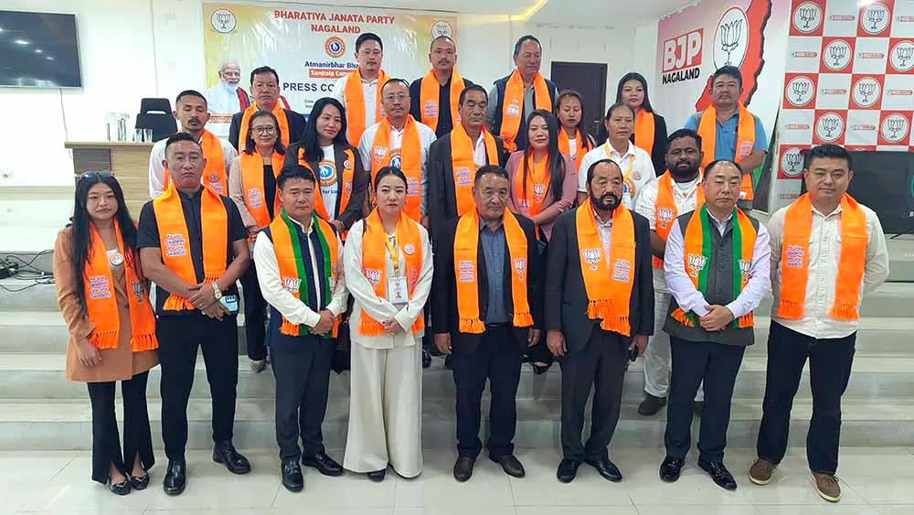 BJP Nagaland Launches Atmanirbhar Bharat Sankalp Abhiyan in Kohima to Promote Self-Reliance and Grassroots Development