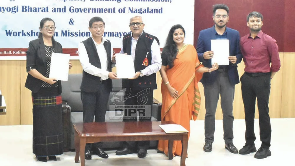 Nagaland Government Signs MoU with CBC to Advance Mission Karmayogi