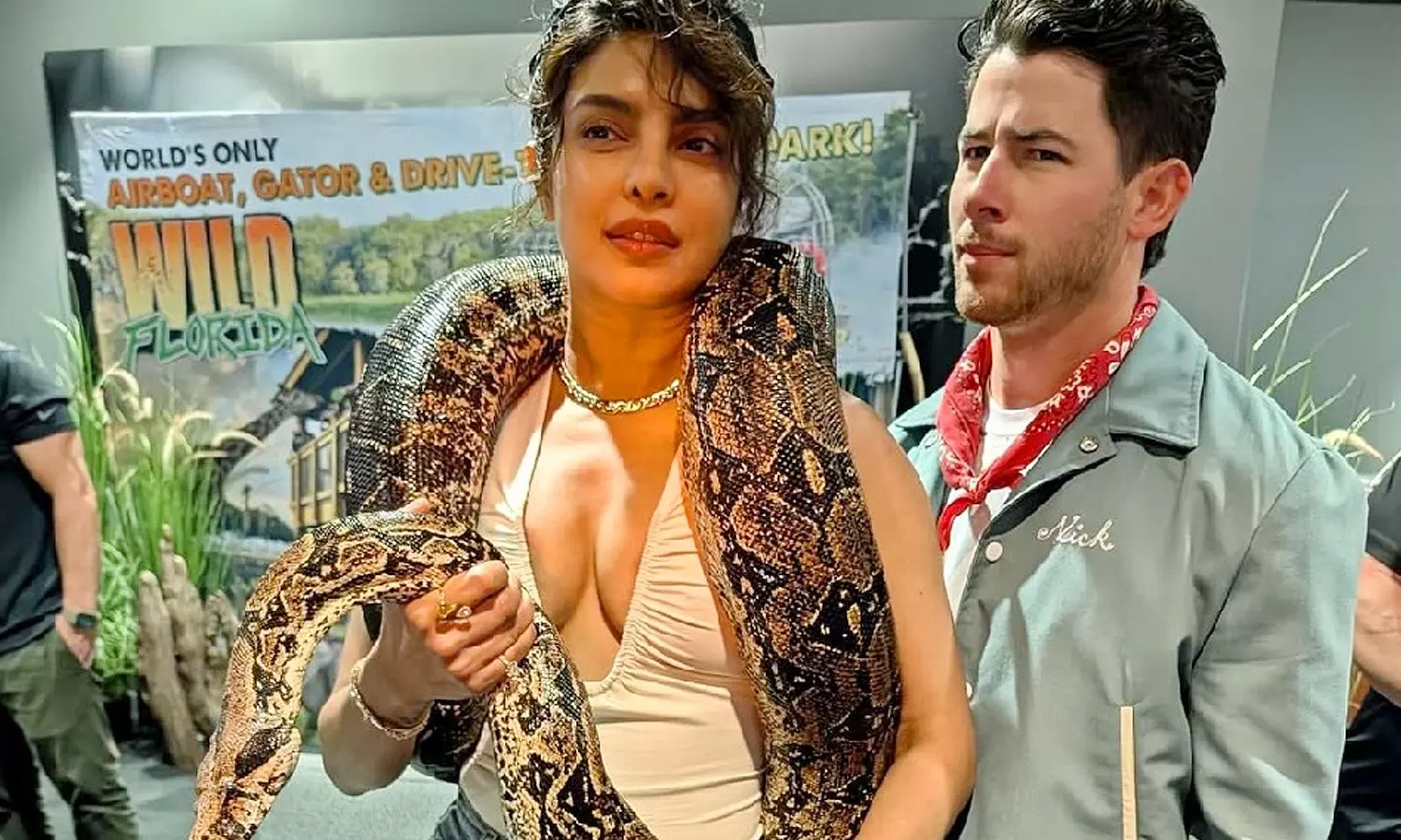 Priyanka Chopra Sparks Buzz with Daring Snake Encounter on Social Media
