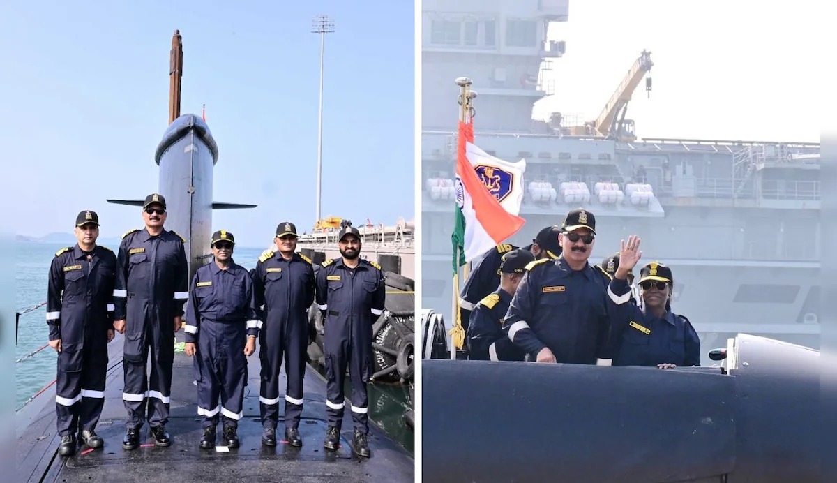 President Murmu experiences underwater sortie on indigenous navy submarine